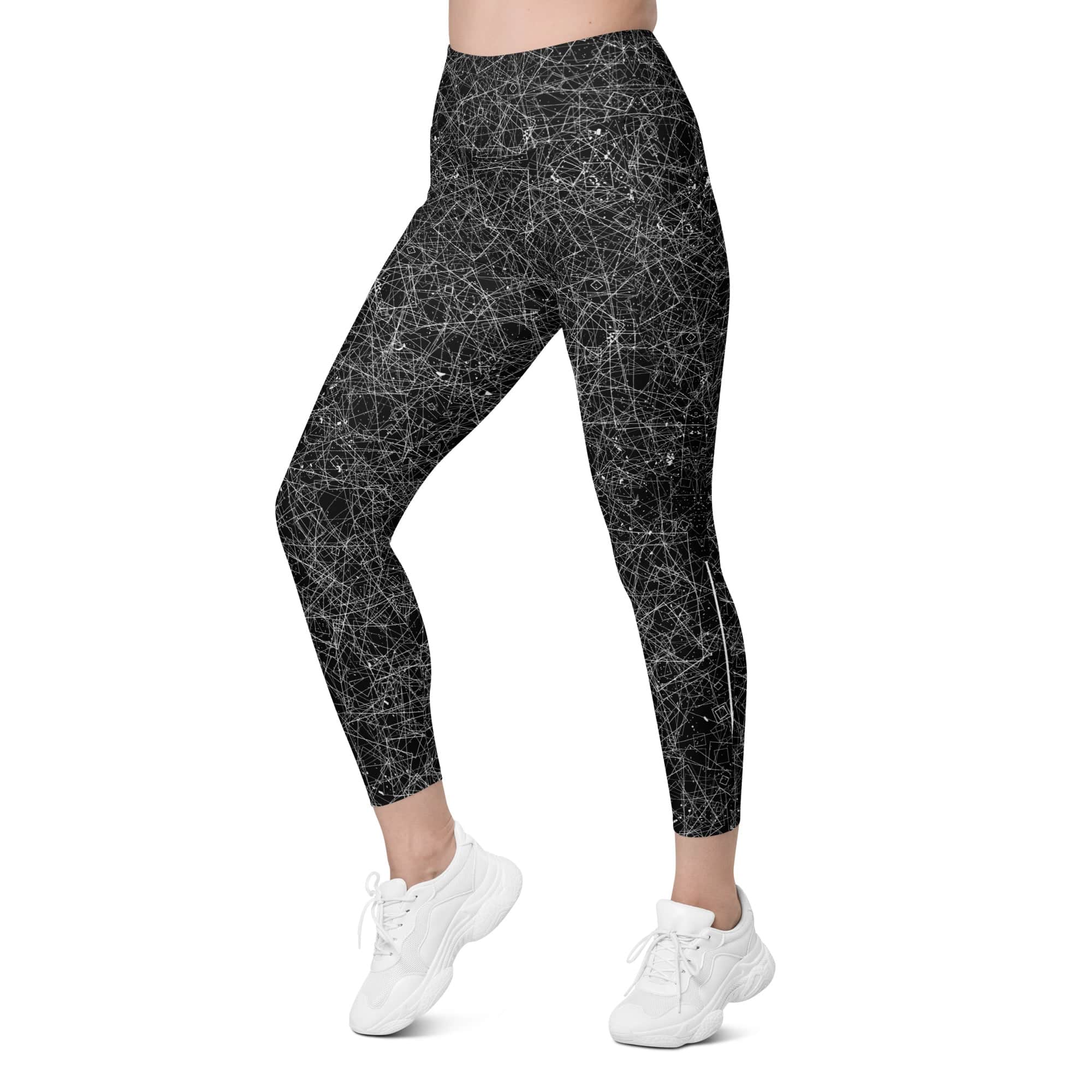 Blurred Lines Leggings With Pockets