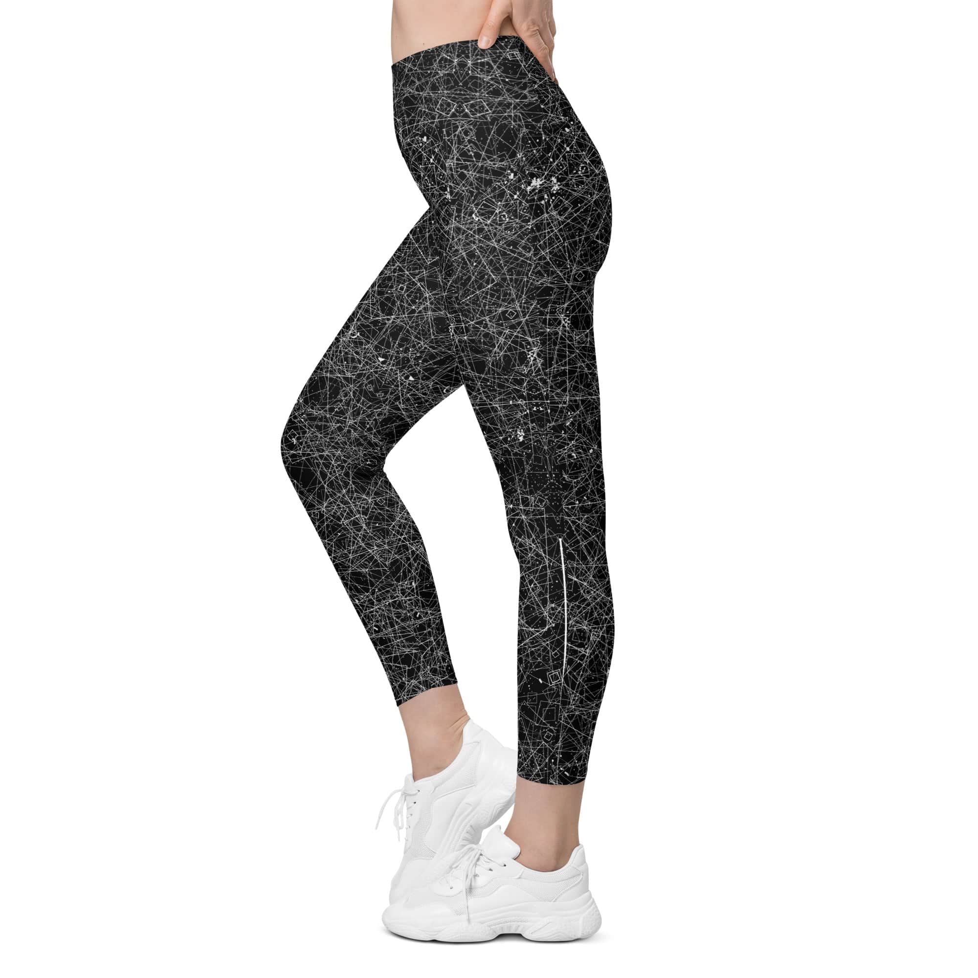 Blurred Lines Leggings With Pockets