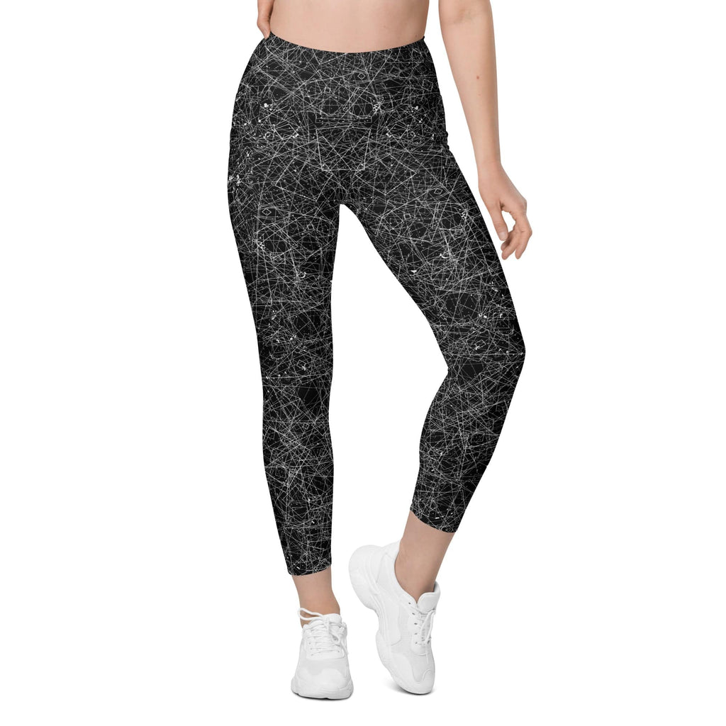 Blurred Lines Leggings With Pockets