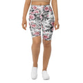 Blush Floral Biker Shorts
