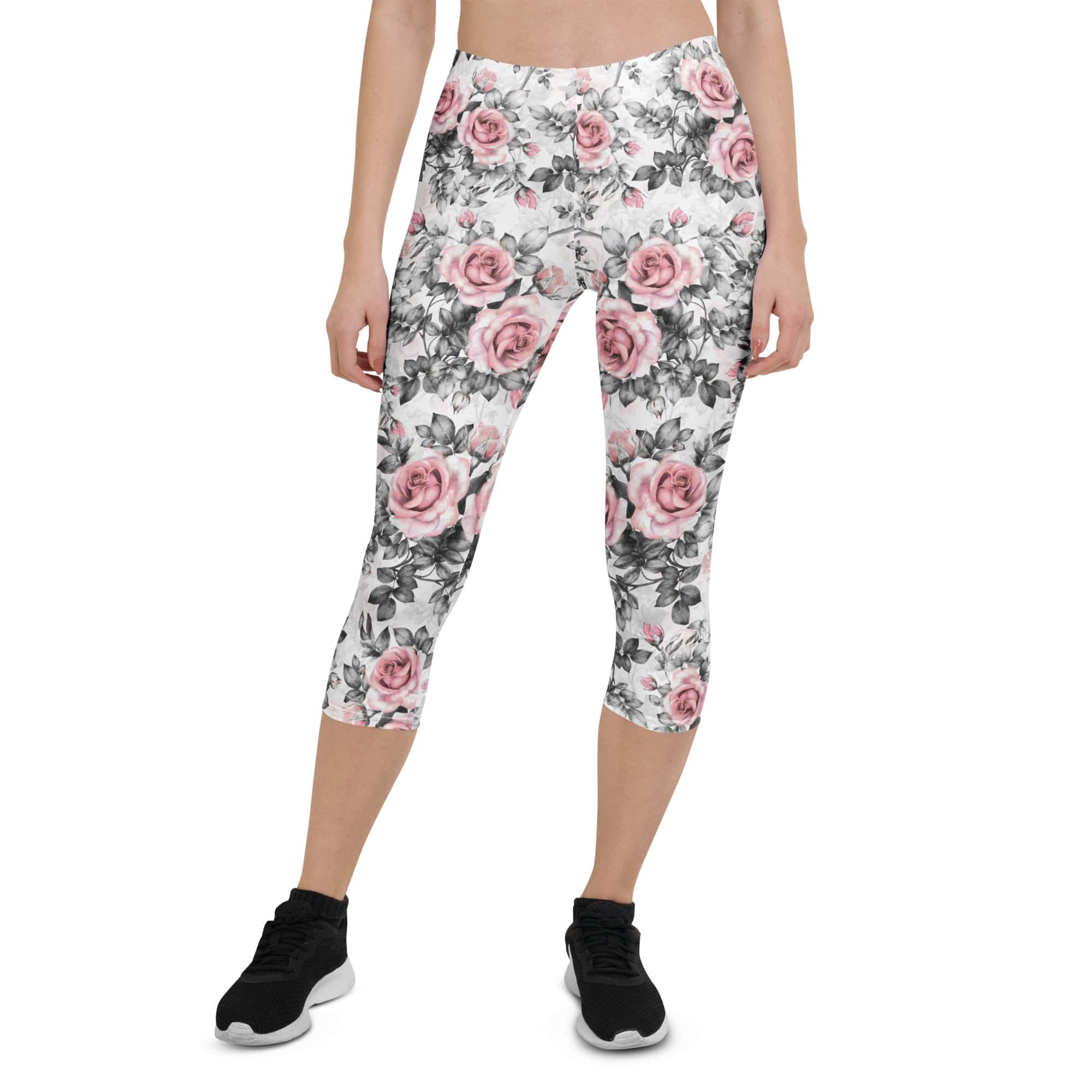 Blush Floral Capris