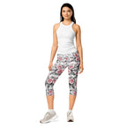 Blush Floral Capris