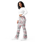 Blush Floral Flare Leggings