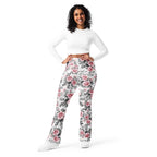 Blush Floral Flare Leggings