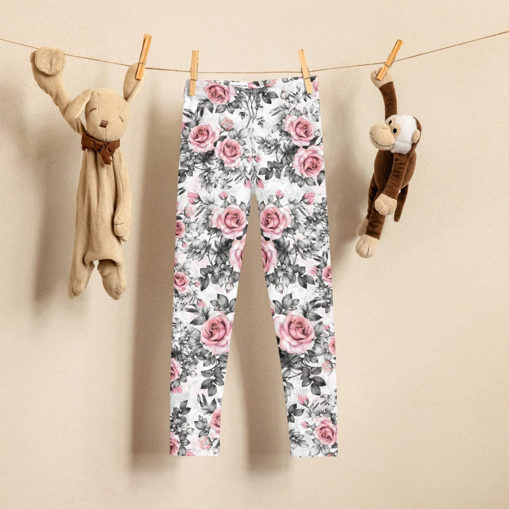 Blush Floral Kid's Leggings
