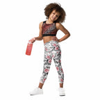 Blush Floral Kid's Leggings