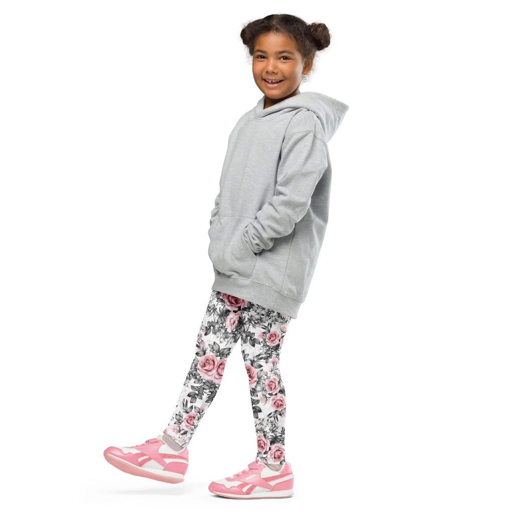 Blush Floral Kid's Leggings
