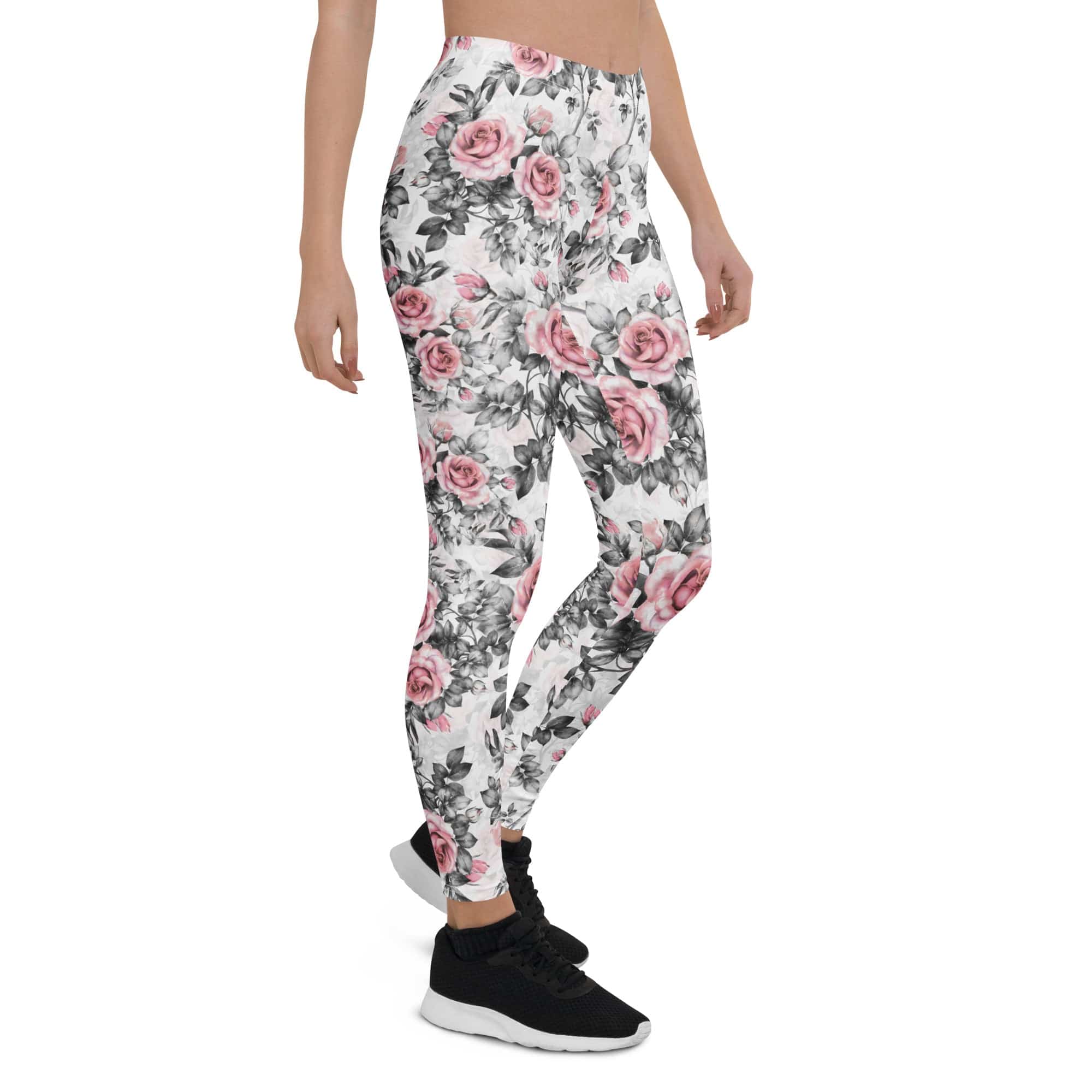Blush Floral Leggings