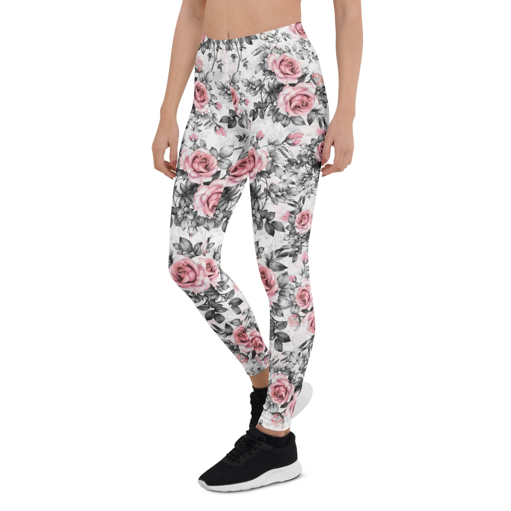 Blush Floral Leggings