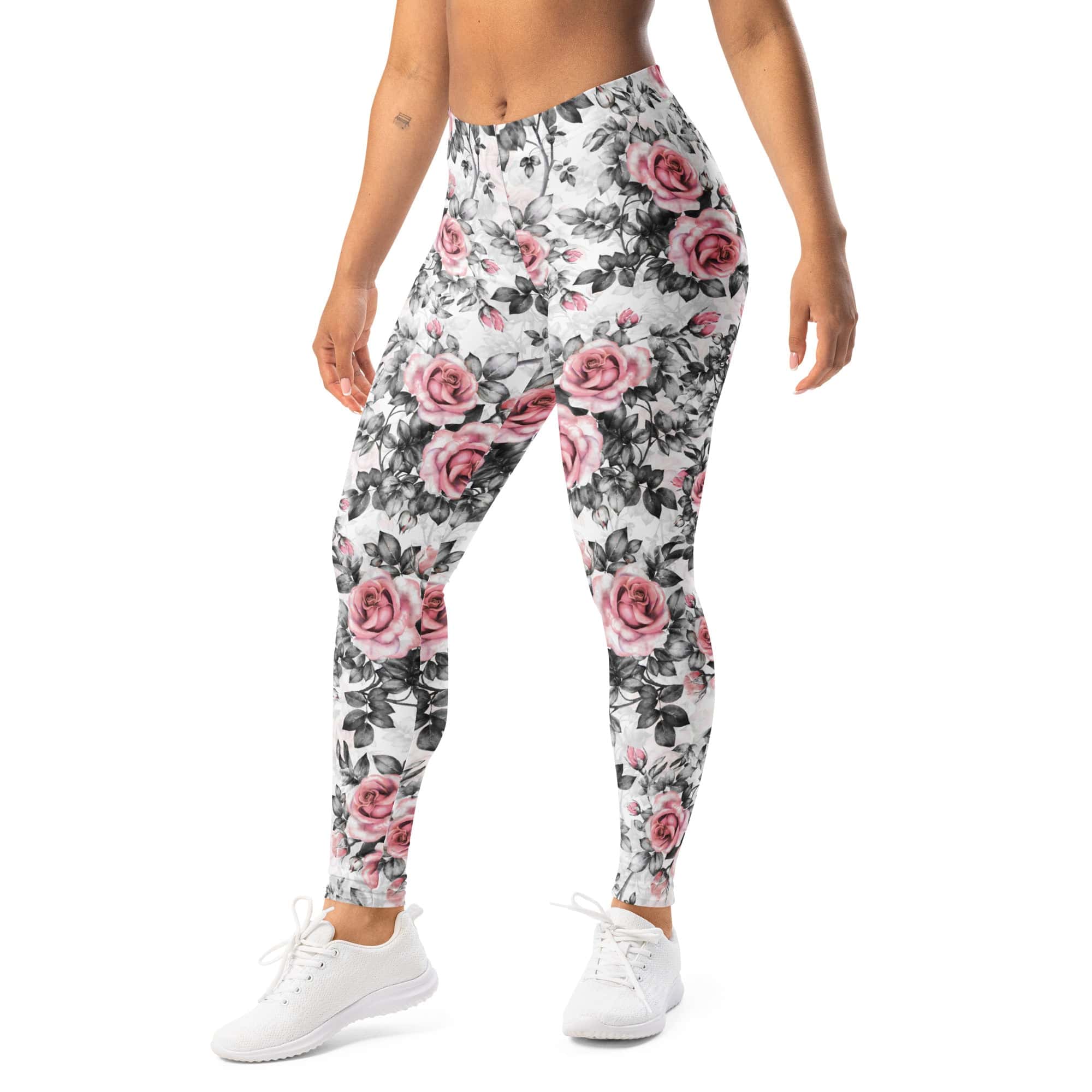 Blush Floral Leggings