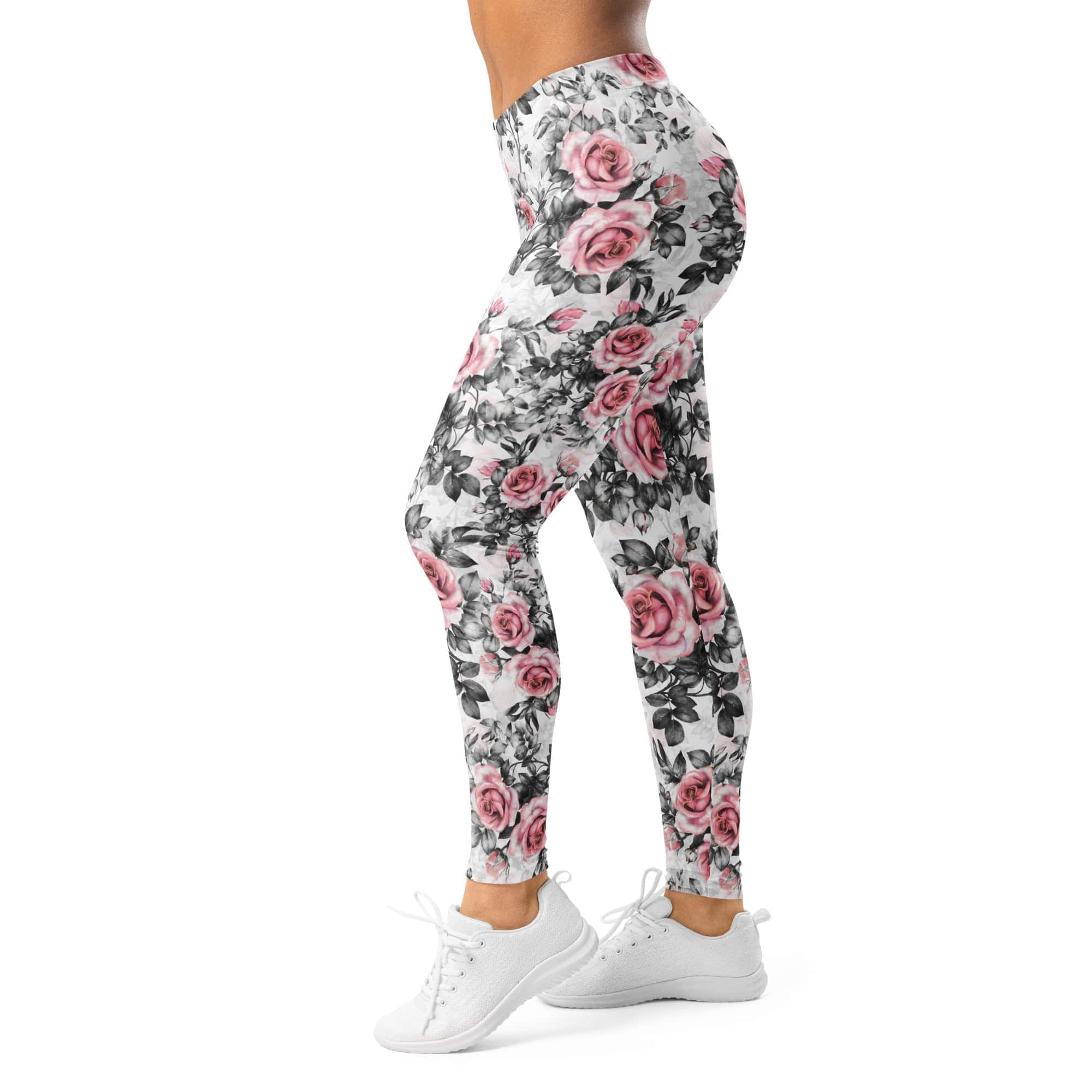Blush Floral Leggings