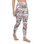 Blush Floral Yoga Leggings