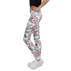 Blush Floral Youth Leggings