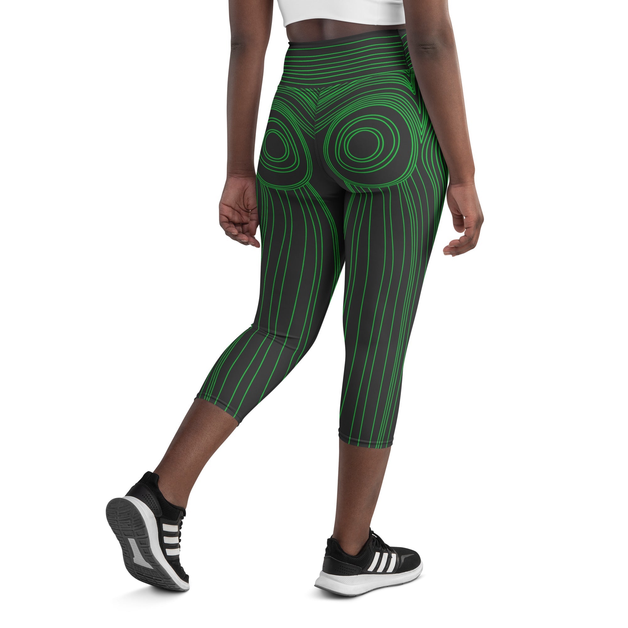 Body Outlines Yoga Capris