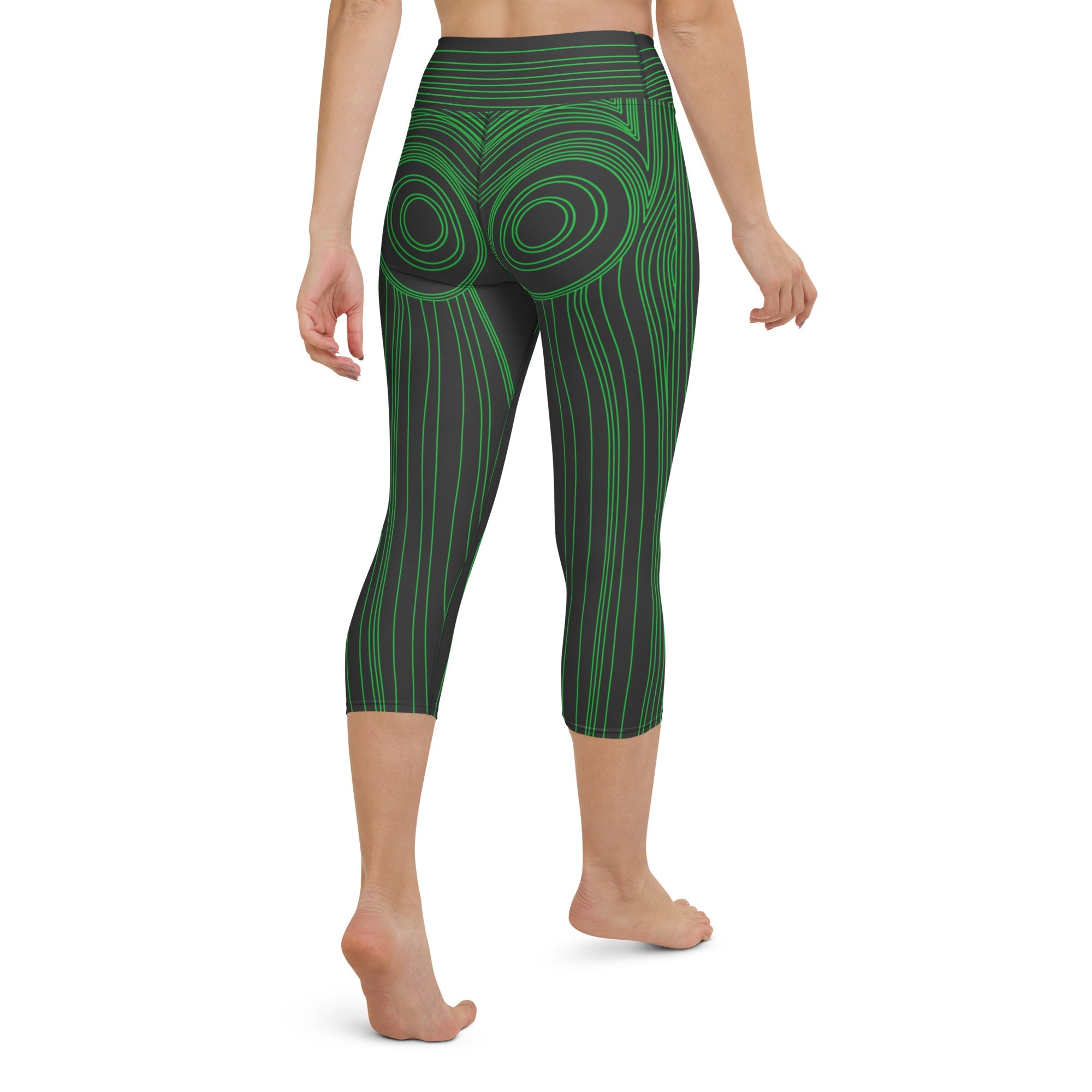 Body Outlines Yoga Capris