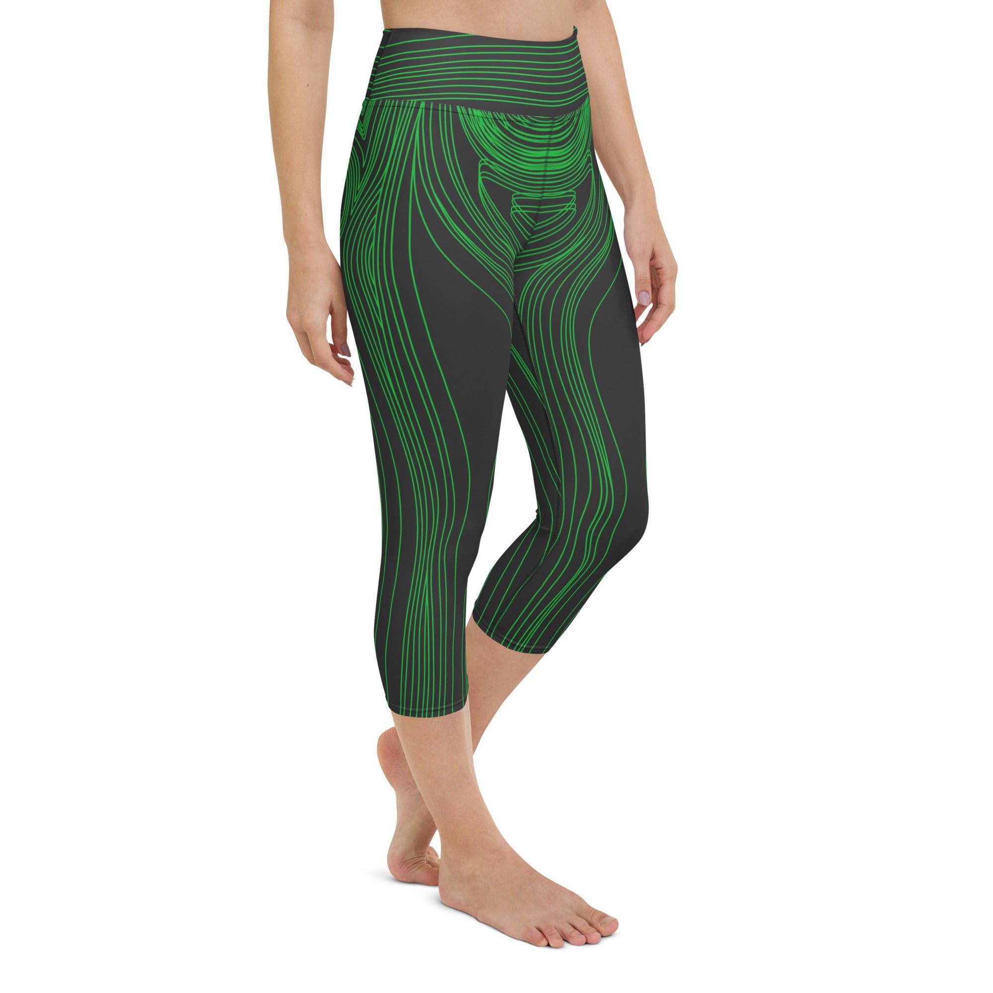 Body Outlines Yoga Capris