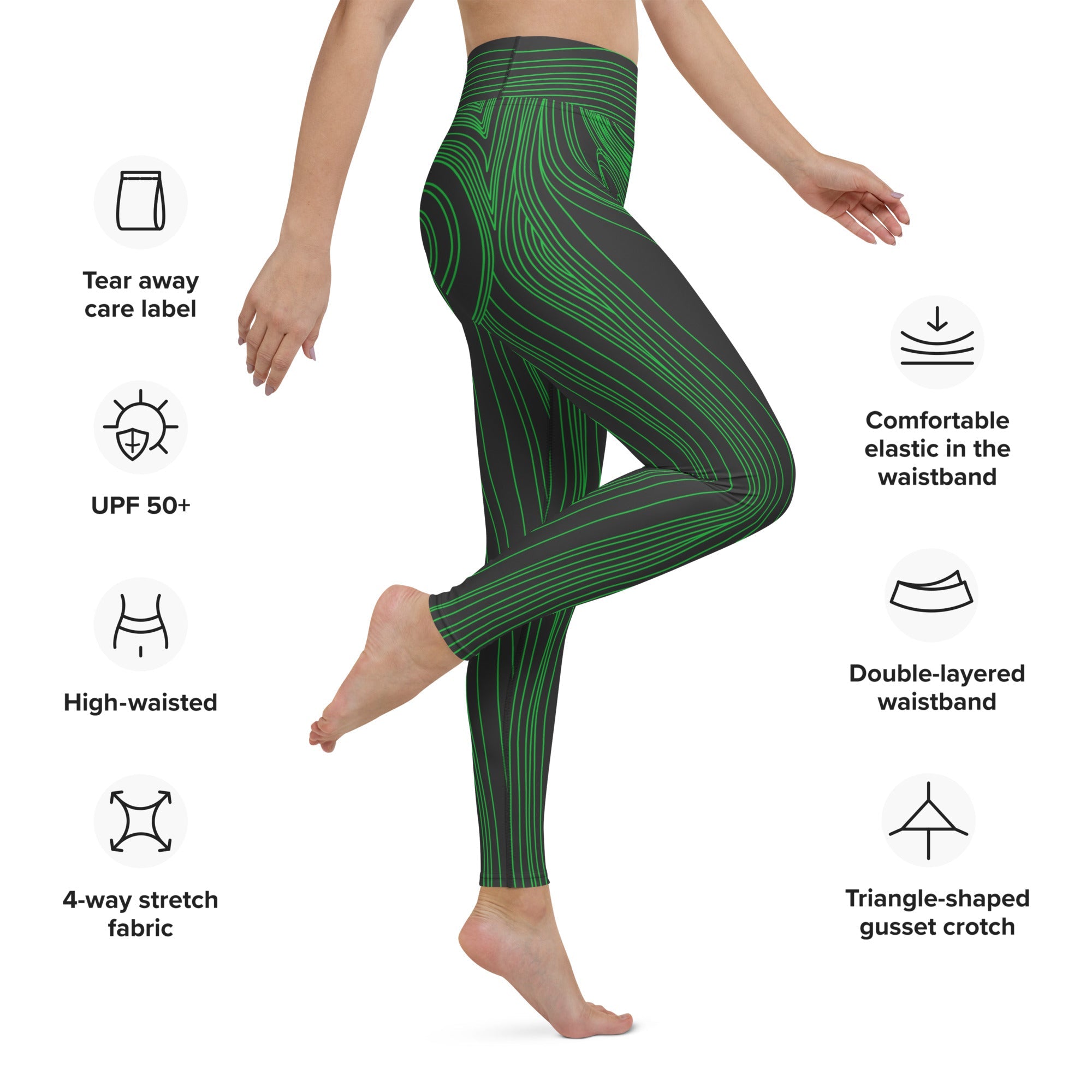 Body Outlines Yoga Leggings