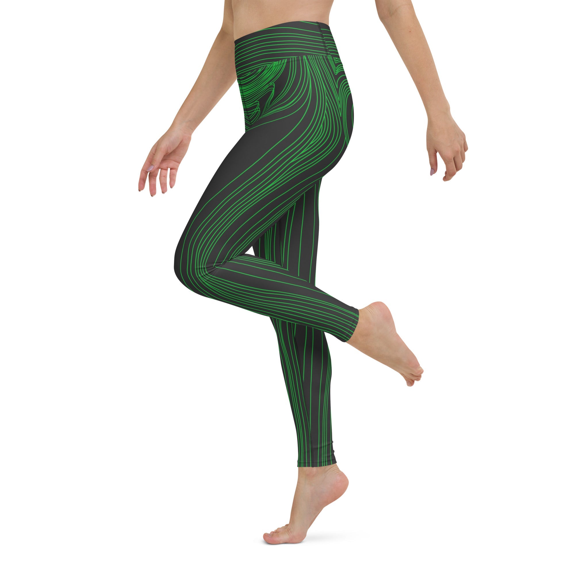 Body Outlines Yoga Leggings