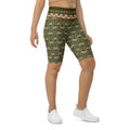 Boho Palm Biker Shorts