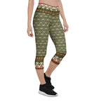 Boho Palm Capris