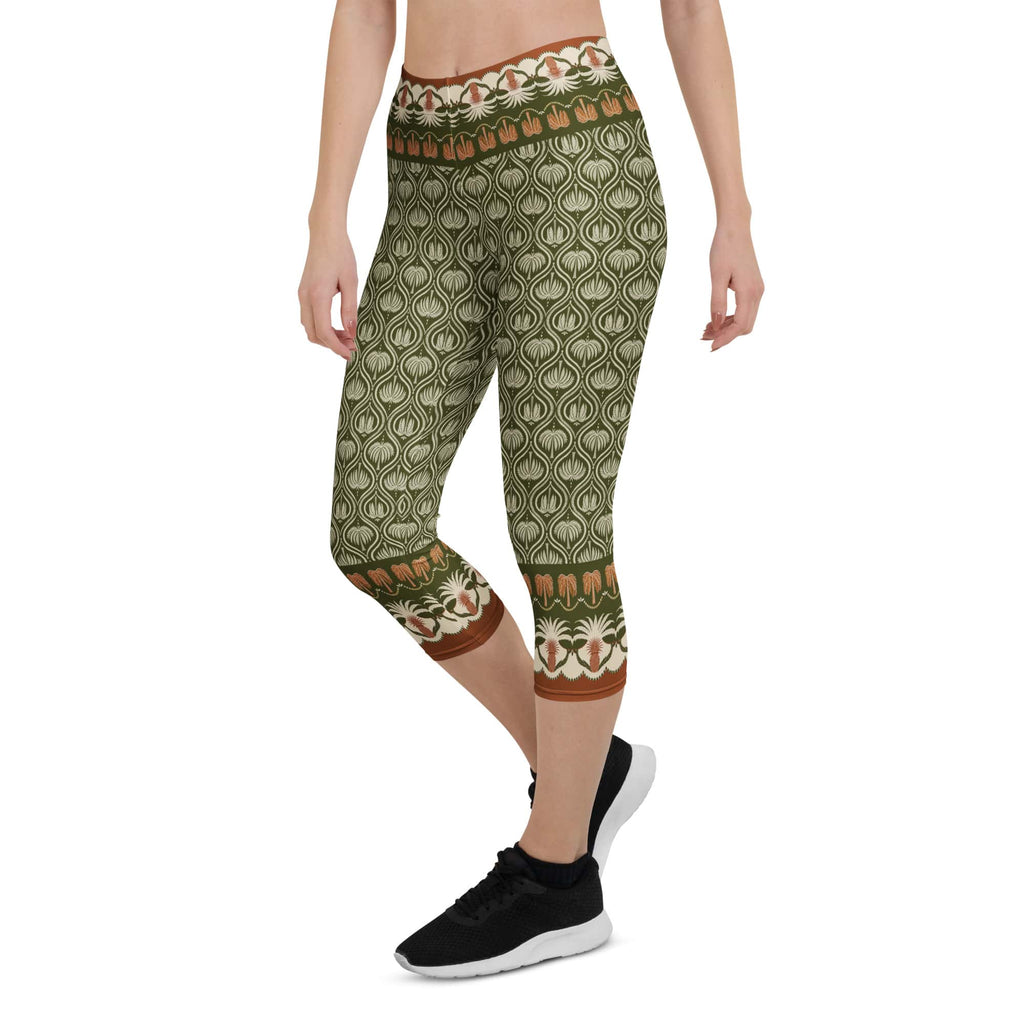 Boho Palm Capris