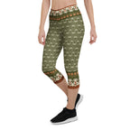 Boho Palm Capris