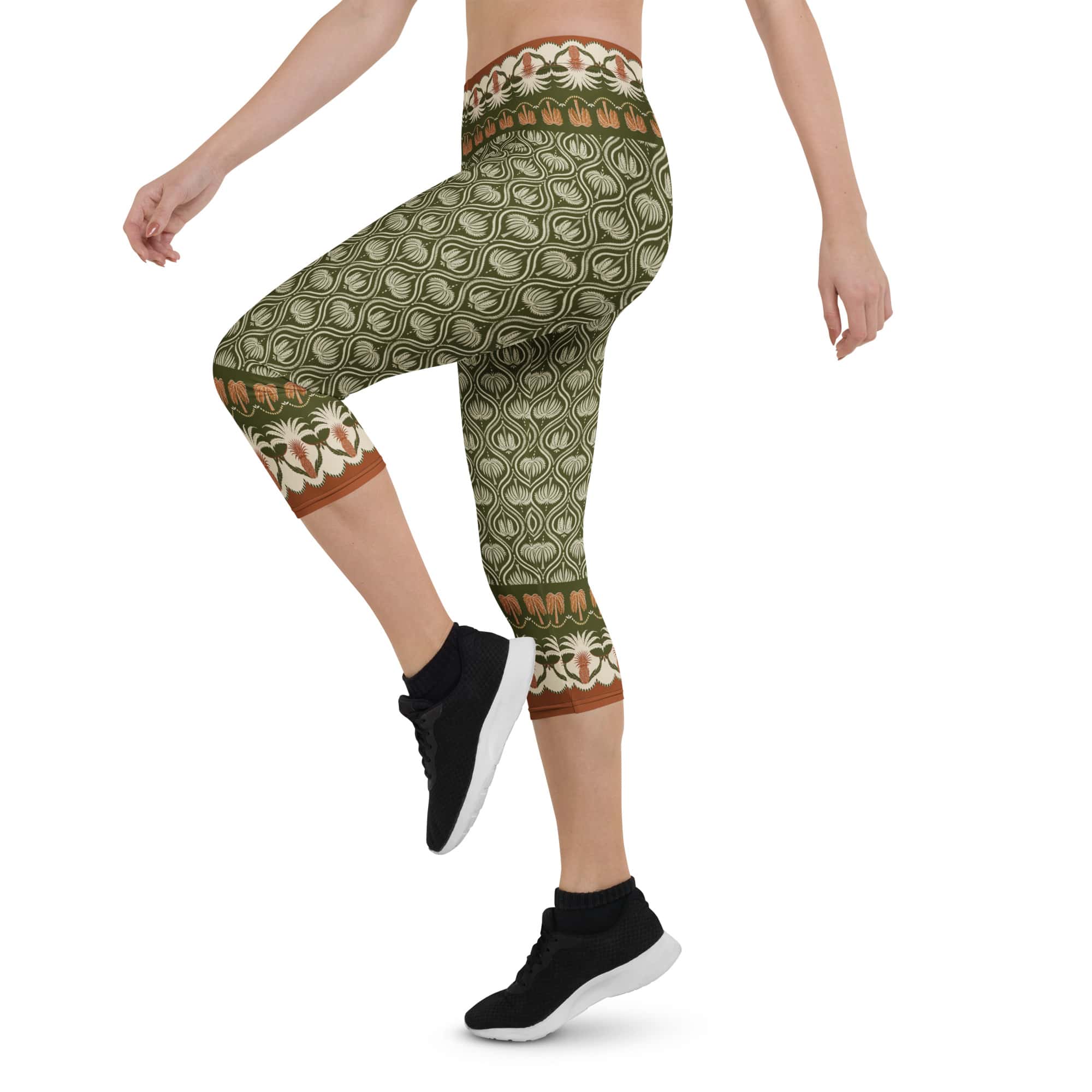 Boho Palm Capris