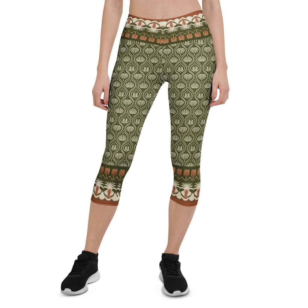 Boho Palm Capris