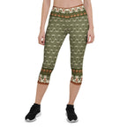 Boho Palm Capris