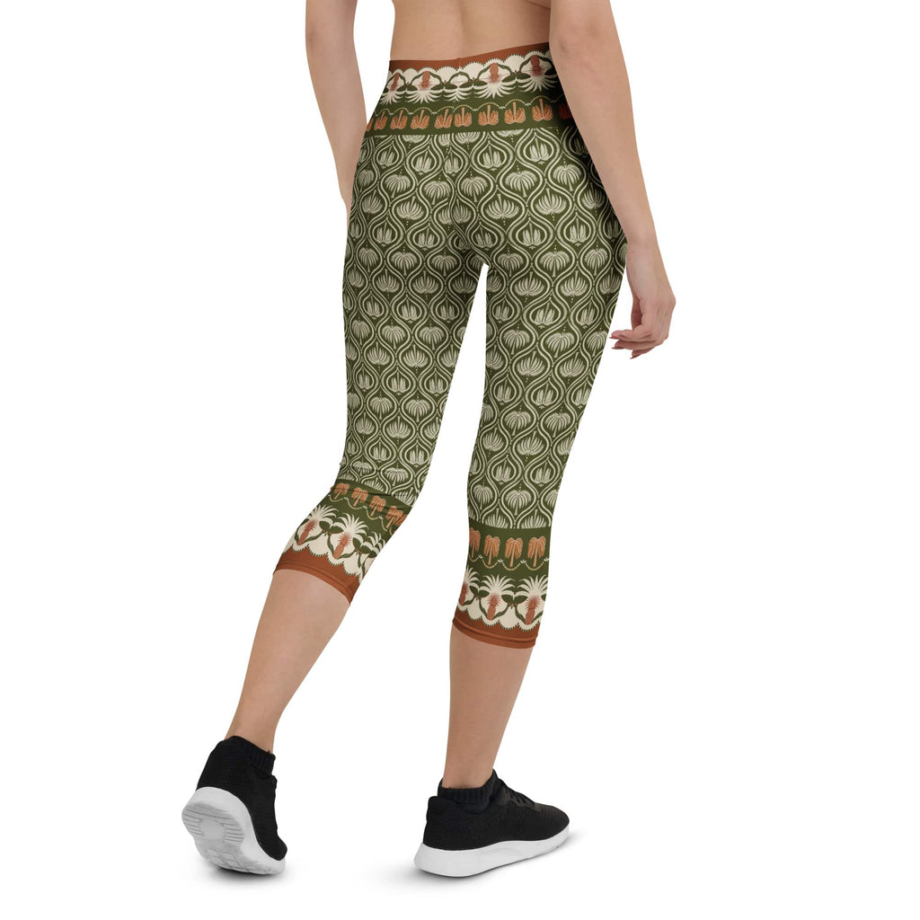 Boho Palm Capris
