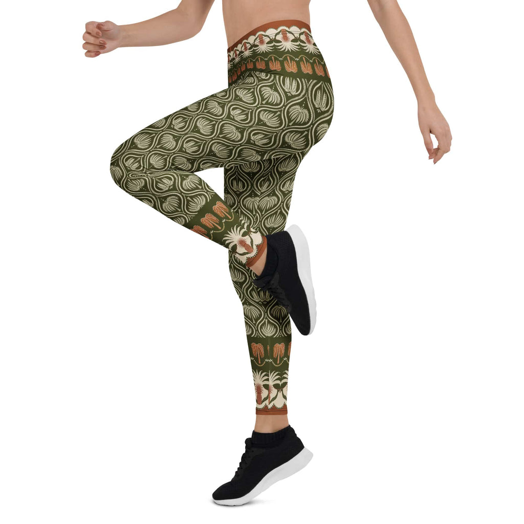 Boho Palm Leggings