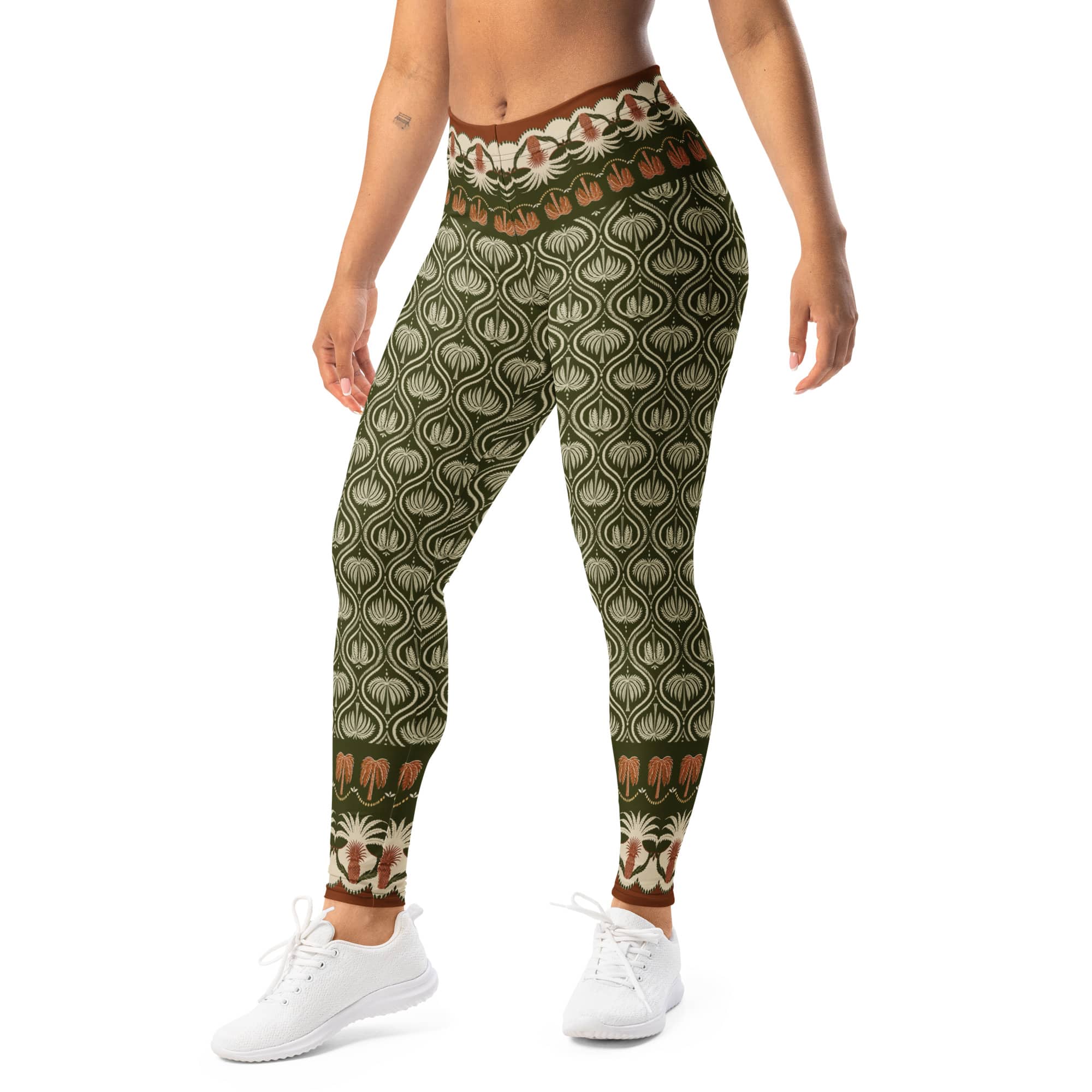 Boho Palm Leggings