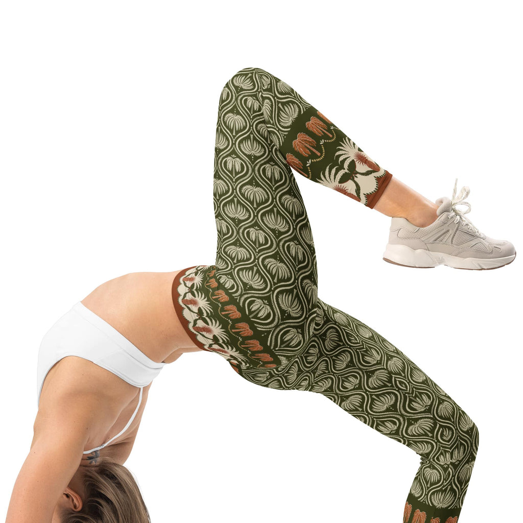 Boho Palm Leggings