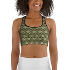 Boho Palm Sports Bra
