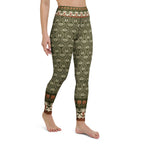 Boho Palm Yoga Leggings