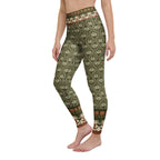 Boho Palm Yoga Leggings
