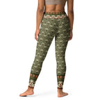 Boho Palm Yoga Leggings