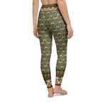 Boho Palm Yoga Leggings