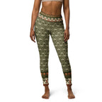 Boho Palm Yoga Leggings