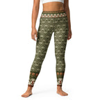Boho Palm Yoga Leggings