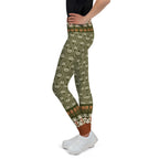 Boho Palm Youth Leggings