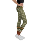 Boho Palm Youth Leggings