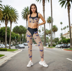 Bold Butterfly Mesh Sports Bra