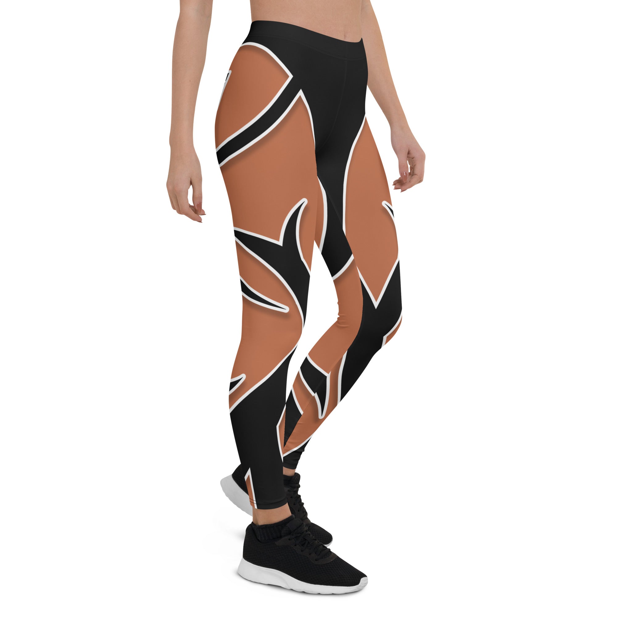 Hfyihgf High Waisted Yoga Pants for Women Running Workout Mesh Lace Panel  Side Leggings Squat Proof Tummy Control(Brown,XXL) - Walmart.com