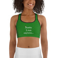 Bold Statement Sports Bra