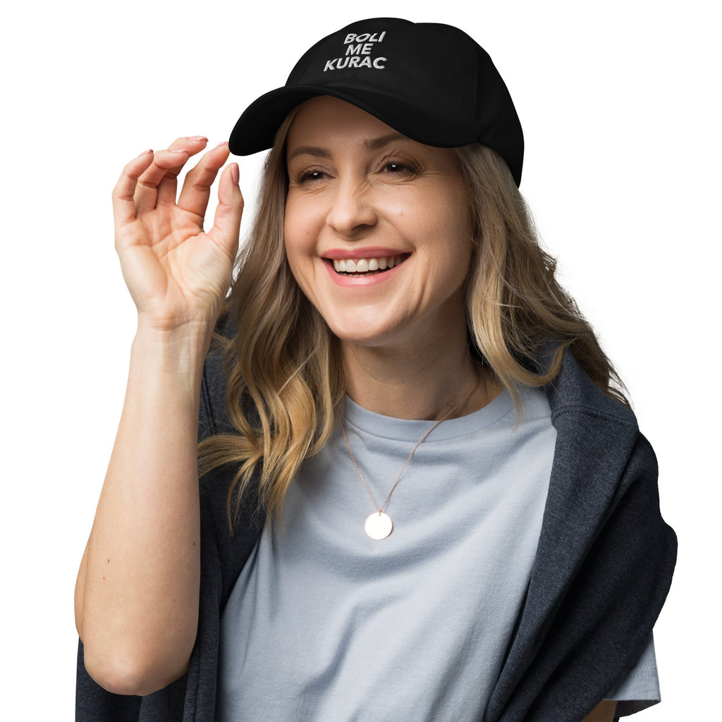 Boli Me Kurac Embroidery Hat