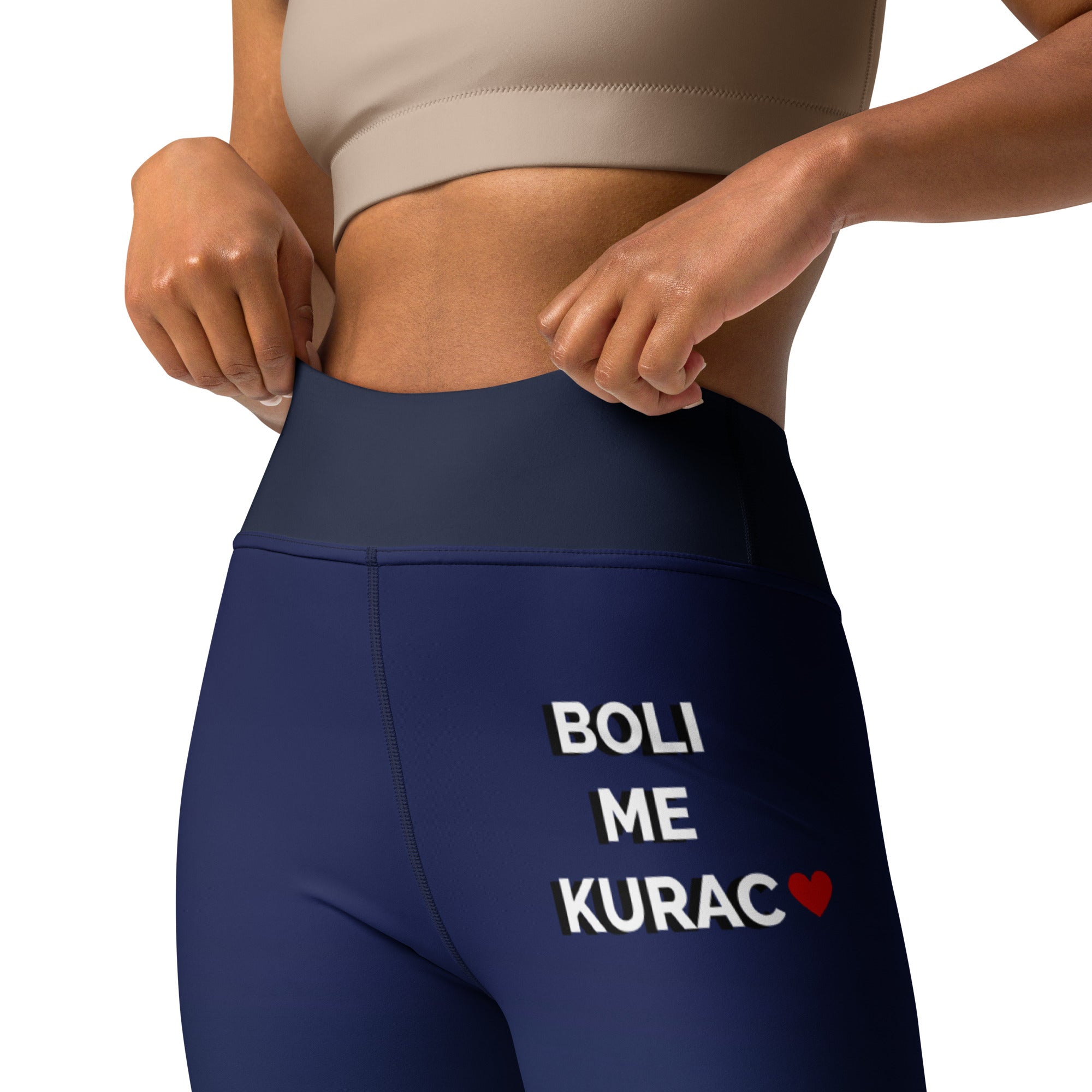 Boli Me Kurac Yoga Leggings