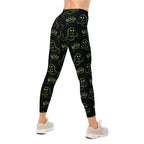 Boo Halloween Ghost Leggings