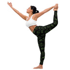 Boo Halloween Ghost Yoga Leggings