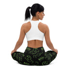Boo Halloween Ghost Yoga Leggings